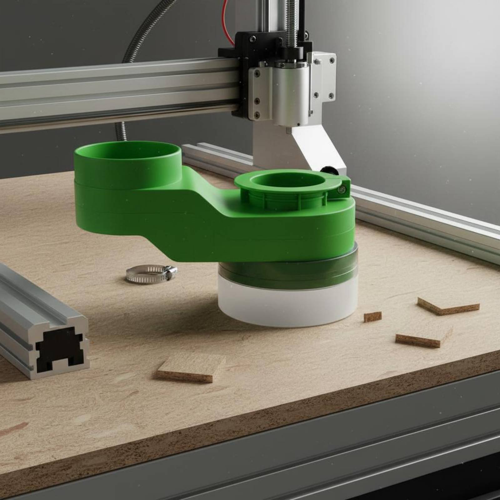 Workshop Cutting Tools - 스핀들 먼지 커버, 깨끗한 절삭 CNC