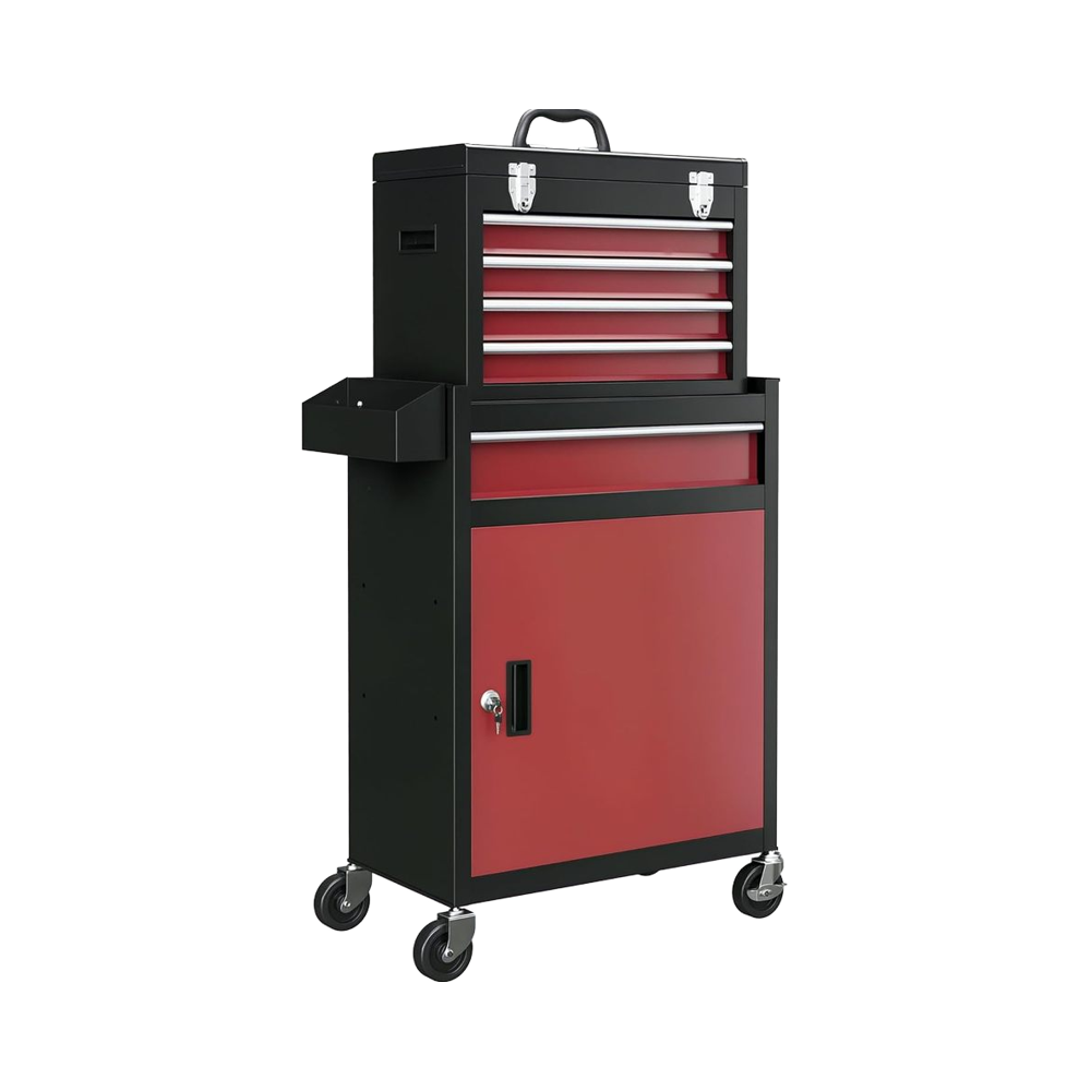 Tool Chest Cabinet - # JINFENG 스틸 롤링 공구함 5단