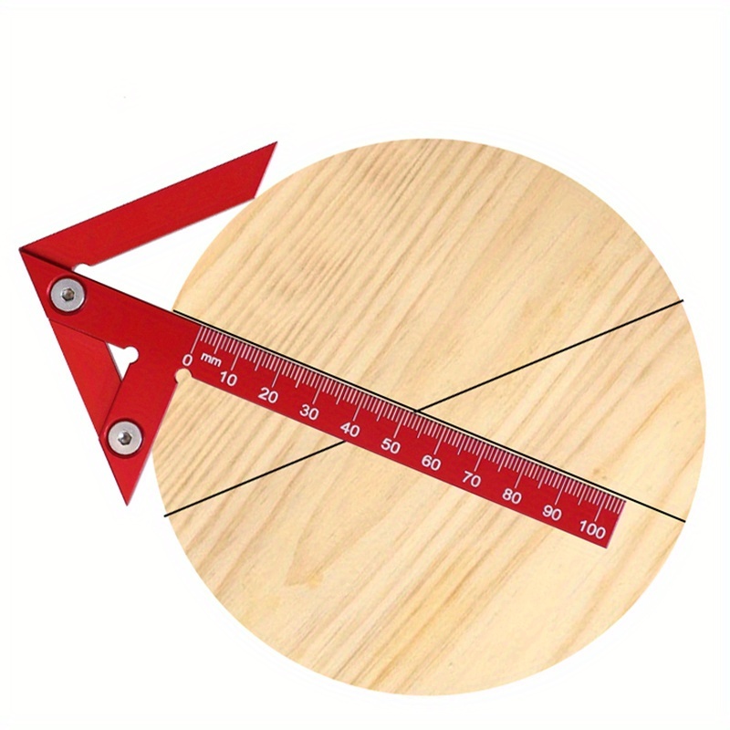 센터 파인더 라인 게이지 45/90도 각도 마킹 룰러, - Workshop Tools For Carpentry 리뷰 및 가격