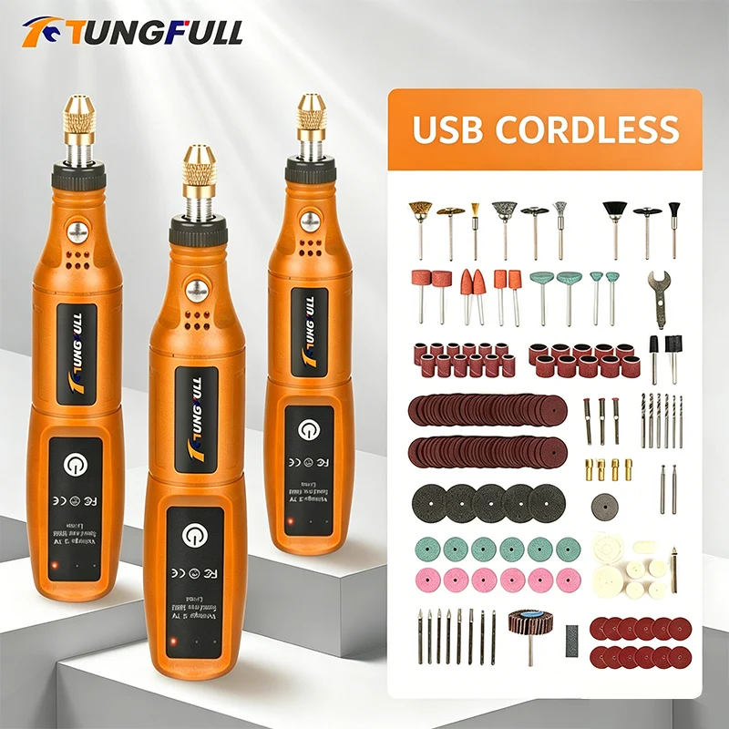 TUNGFULL 미니 전기 그라인더 무선 충전식 전기  - Workshop Tools For Carpentry 리뷰 및 가격