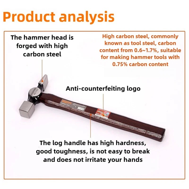 다기능 판금 망치 호두나무 손잡이 망치 자동차 정비 공 - Workshop Tools Hammer 리뷰 및 가격