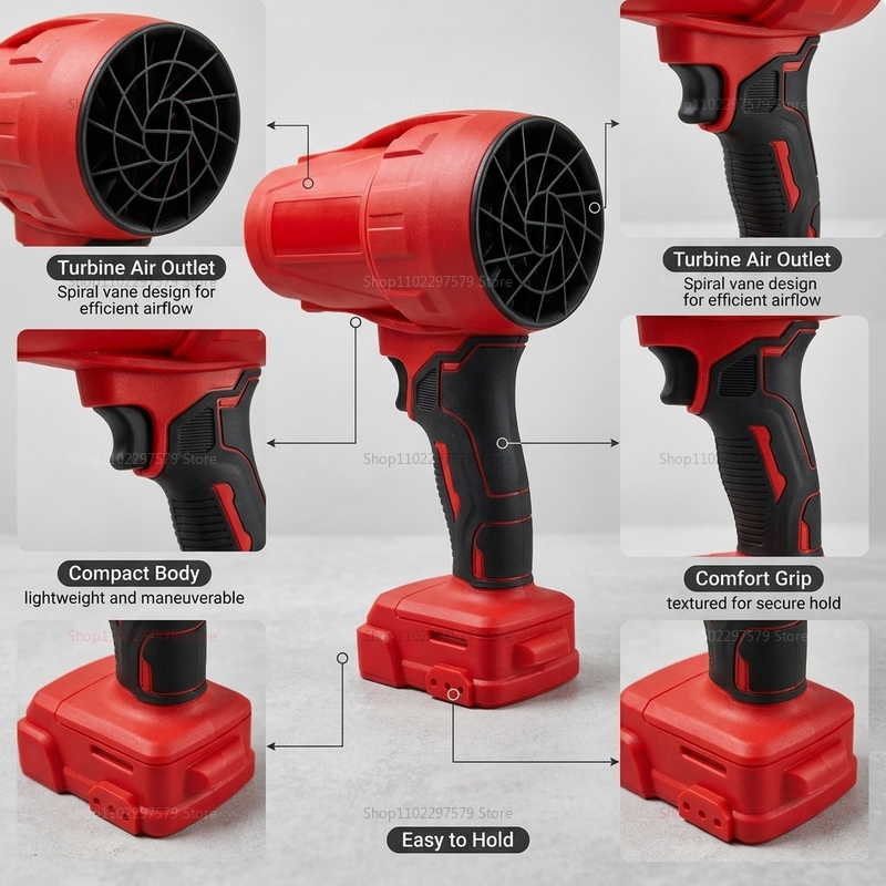 18V 무선 터보 팬 블로워 드라이어, 브러시리스 모터 - Tools Use In Workshop 리뷰 및 가격