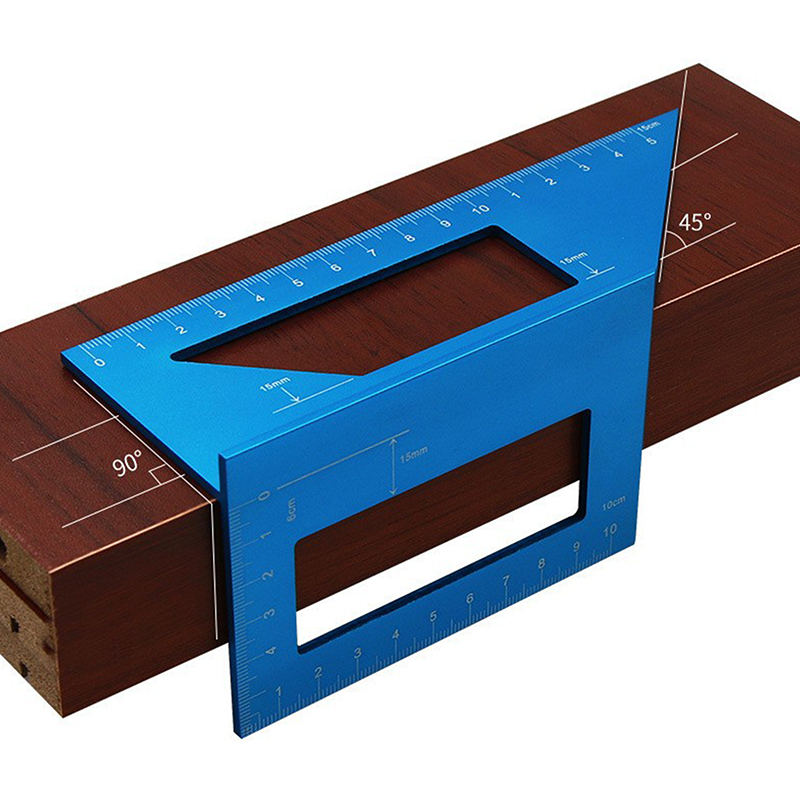 다기능 각도자 45 90도 알루미늄 합금 정확한 목공  - Workshop Tools For Carpentry 리뷰 및 가격