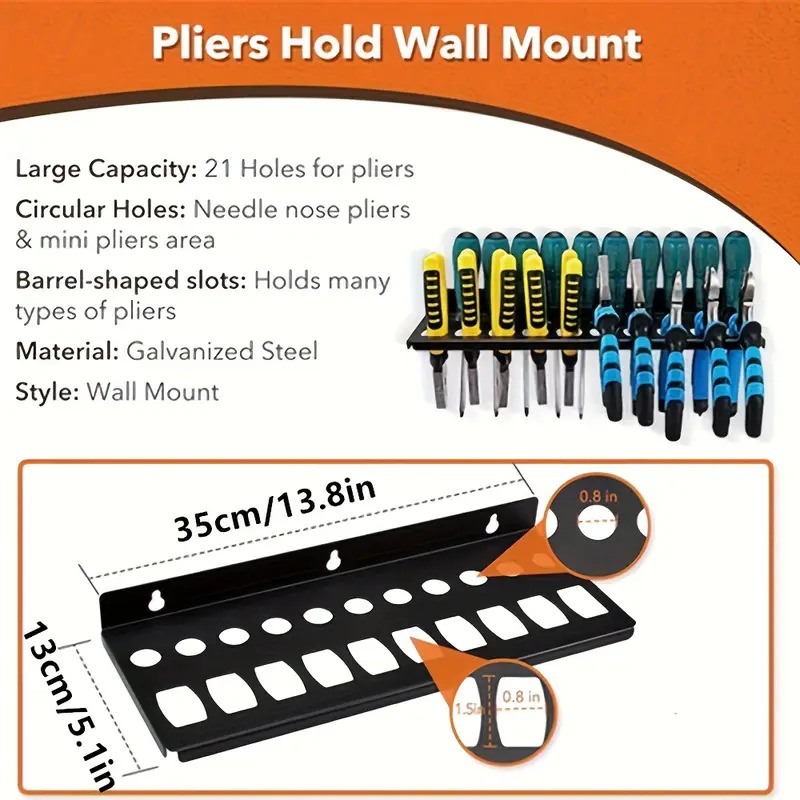 벽걸이 자동차 수리 공구 보관 랙 정리대, 드라이버,  - Workshop Tools Hammer 리뷰 및 가격