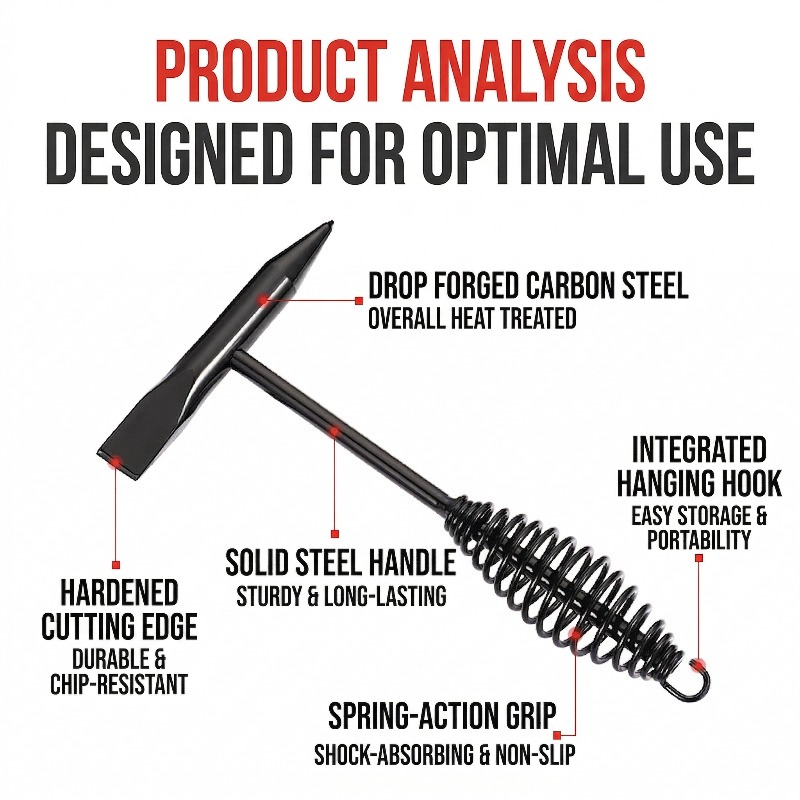 용접 단조 슬래그 해머 고탄소강 치핑 해머 제거 해머( - Workshop Tools Hammer 리뷰 및 가격