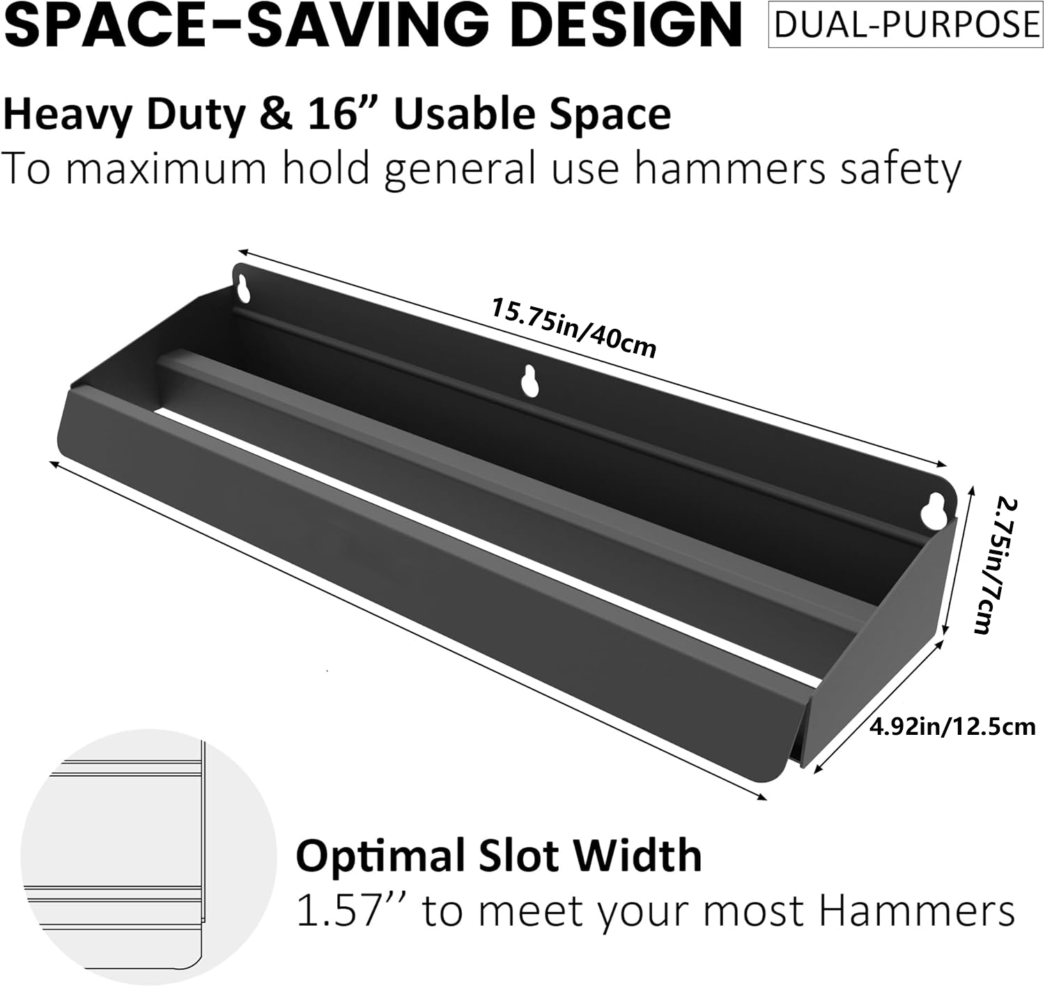 해머 홀더, 작업장, 창고, 차고, 가정용 벽걸이형 보 - Workshop Tools Hammer 리뷰 및 가격