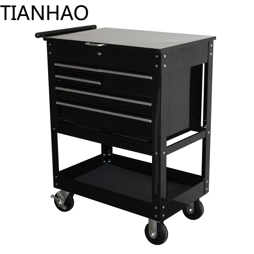 베스트셀러 4단 이동식 트롤리, 작업장용 손잡이가 있는 - Best Tools For Workshop 리뷰 및 가격