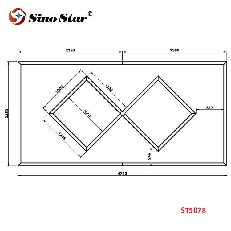 ST5078 시노 스타 W2.35*L4.71M 최고의  - Best Tools For Workshop 리뷰 및 가격