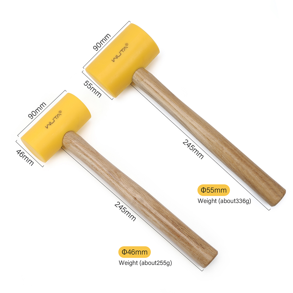 WUTA 1PC 다기능 가죽 공예 망치 고무 망치 Ma - Workshop Tools For Carpentry 리뷰 및 가격