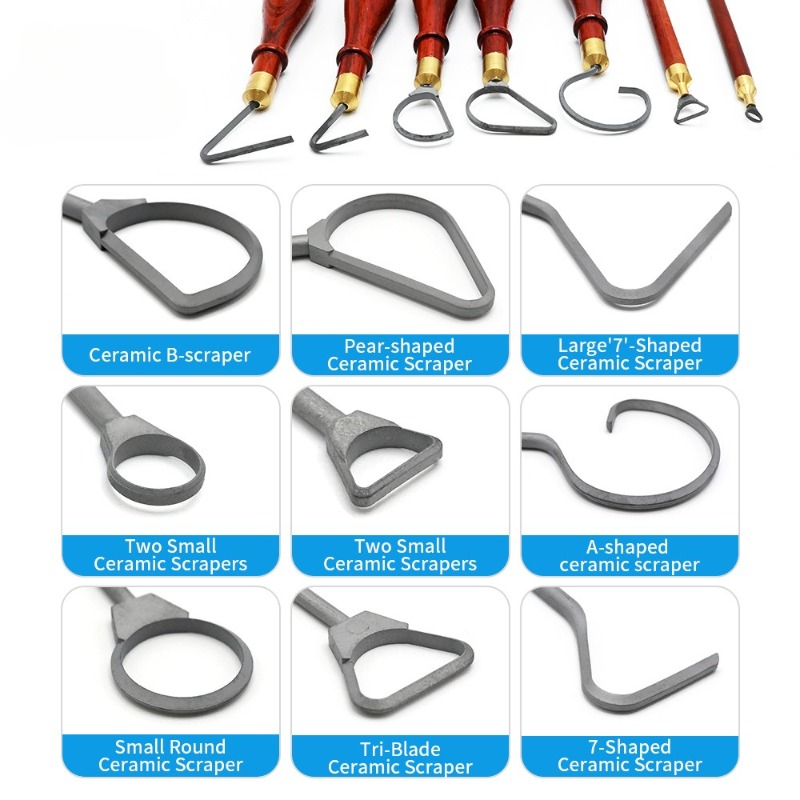 도자기 조각 도구 텅스텐 카바이드 스틸 나이프 헤드 세 - Workshop Tools For Carpentry 리뷰 및 가격