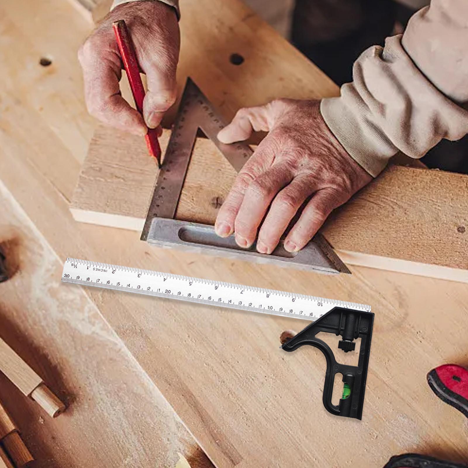 스테인리스 스틸 앵글 콤비네이션 사각자 모바일 수평 이 - Workshop Tools For Carpentry 리뷰 및 가격