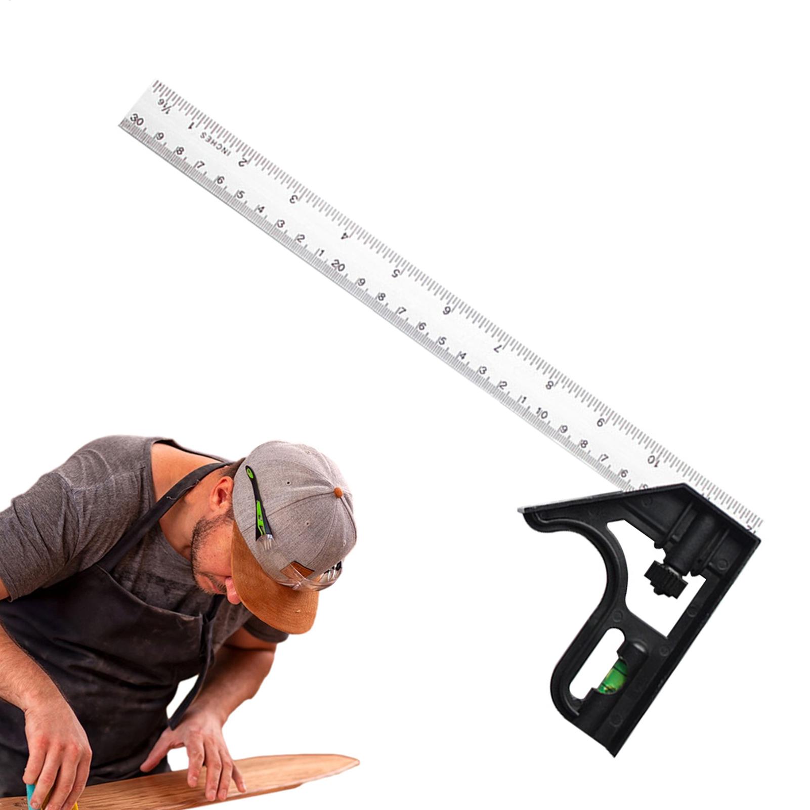 스테인리스 스틸 앵글 콤비네이션 사각자 모바일 수평 이 - Workshop Tools For Carpentry 리뷰 및 가격